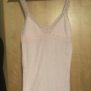 La SENZA Pink Lace Chemise Sleepwear